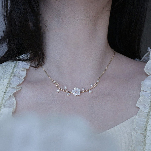 Collier chaîne clavicule Ins Niche